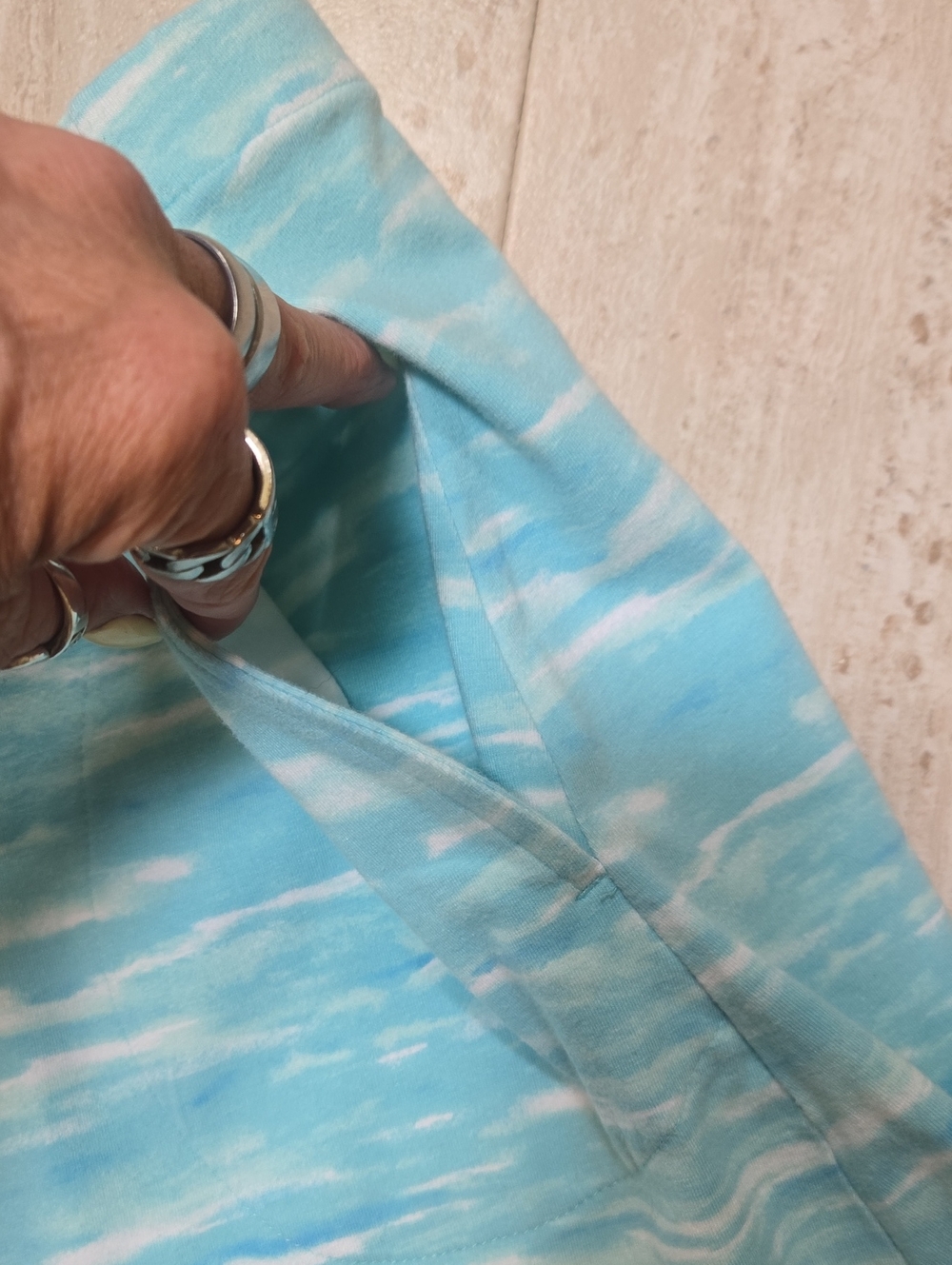 J. Jill Ocean Print Skirt - Picture 6 of 9